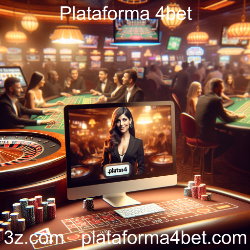 A Emoção do Cassino Ao Vivo na Plataforma 4bet